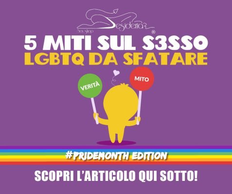5 MITI SUL SESSO LGBTQ DA SFATARE